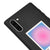 Samsung Note 10 Alignment Telefon Kılıfı - Renkli Silikon - Siyah