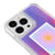 iPhone 15 Pro Max Protection Telefon Kılıfı - Neon - Violet
