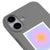 iPhone 16 Plus Protection Telefon Kılıfı - Renkli Silikon - Gri