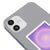 iPhone 12 Balance Telefon Kılıfı - Renkli Silikon - Gri