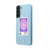 Samsung S22 Plus Balance Telefon Kılıfı - Renkli Silikon - Mavi