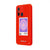 Xiaomi Redmi 12C Balance Telefon Kılıfı - Renkli Silikon - Kırmızı