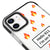 iPhone 12 Mini On Fire Telefon Kılıfı - Artycase - Siyah