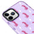 iPhone 11 Pro Max Pink Leopar Telefon Kılıfı - Artycase - Simli Mor