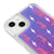 iPhone 15 Plus Pink Leopar Telefon Kılıfı - Neon - Violet
