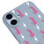 iPhone 16 Pink Leopar Telefon Kılıfı - Renkli Silikon - Mavi