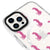 iPhone 16 Pro Pink Leopar Telefon Kılıfı - Magsafeli Artycase - Beyaz