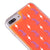 iPhone 8 Plus Pink Leopar Telefon Kılıfı - Neon - Turuncu