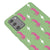 Samsung Note 20 Pink Leopar Telefon Kılıfı - Renkli Silikon - Yeşil