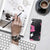 Samsung A34 Pink Leopar Telefon Kılıfı - Şeffaf - Saydam