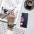 Samsung M33 Pink Leopar Telefon Kılıfı - Şeffaf - Saydam