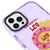 iPhone 12 Pro Max Now Serving Telefon Kılıfı - Artycase - Simli Mor