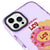 iPhone 14 Pro Max Now Serving Telefon Kılıfı - Artycase - Simli Mor