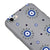 iPhone 6 Nazar Repeller Telefon Kılıfı - Renkli Silikon - Gri