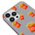 iPhone 12 Pro Max Fries Before Telefon Kılıfı - Renkli Silikon - Gri