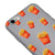 iPhone 6S Plus Fries Before Telefon Kılıfı - Renkli Silikon - Gri