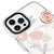 iPhone 13 Pro Max Flowers Design Telefon Kılıfı - Magsafeli Artycase - Beyaz