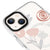 iPhone 14 Plus Flowers Design Telefon Kılıfı - Magsafeli Artycase - Beyaz