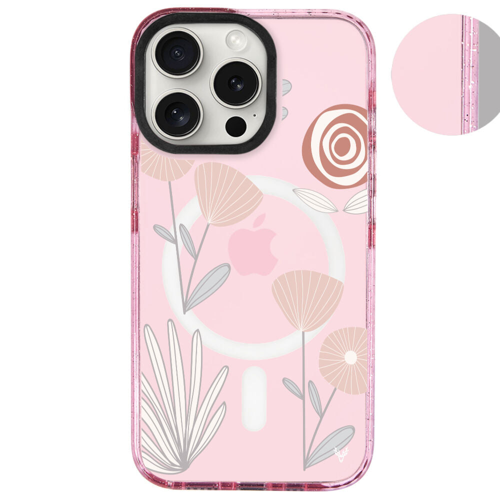MagsafeliArtycaseSimliPembe
