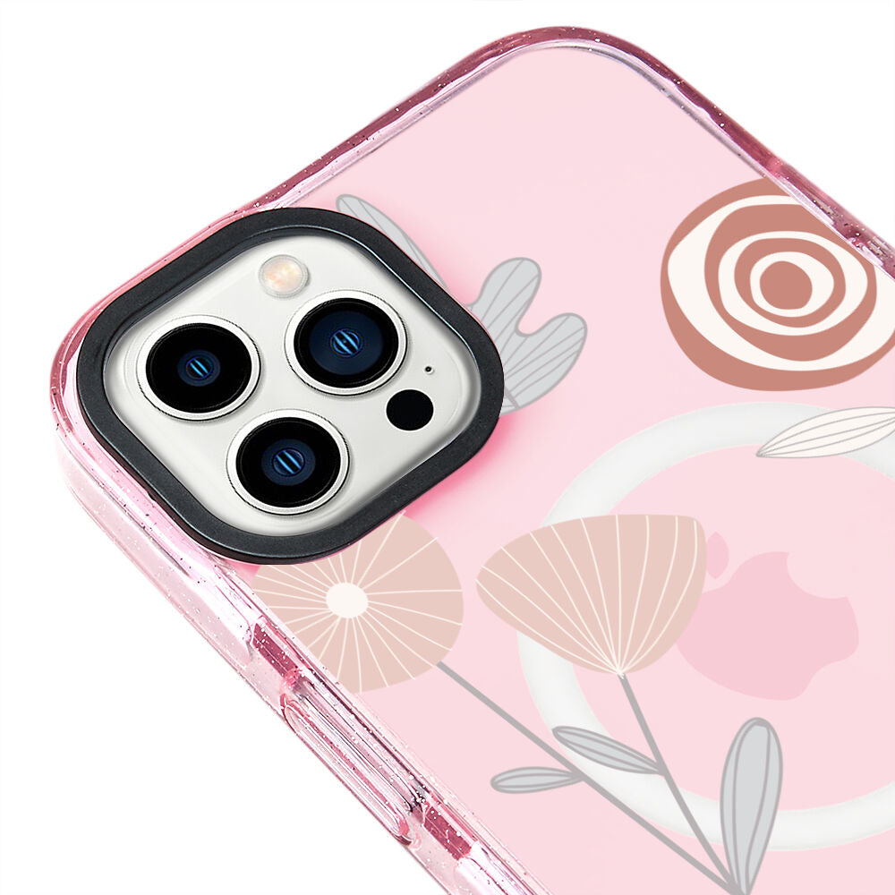 MagsafeliArtycaseSimliPembe