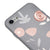 iPhone SE 2020 Flowers Design Telefon Kılıfı - Renkli Silikon - Gri