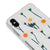 iPhone XS Papatyalar Telefon Kılıfı - Şeffaf - Saydam