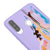 Huawei P30 Lite Colorful Paint Telefon Kılıfı - Renkli Silikon - Lila