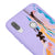 Huawei P Smart 2019 Colorful Paint Telefon Kılıfı - Renkli Silikon - Lila