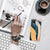 Samsung M12 Colorful Paint Telefon Kılıfı - Şeffaf - Saydam