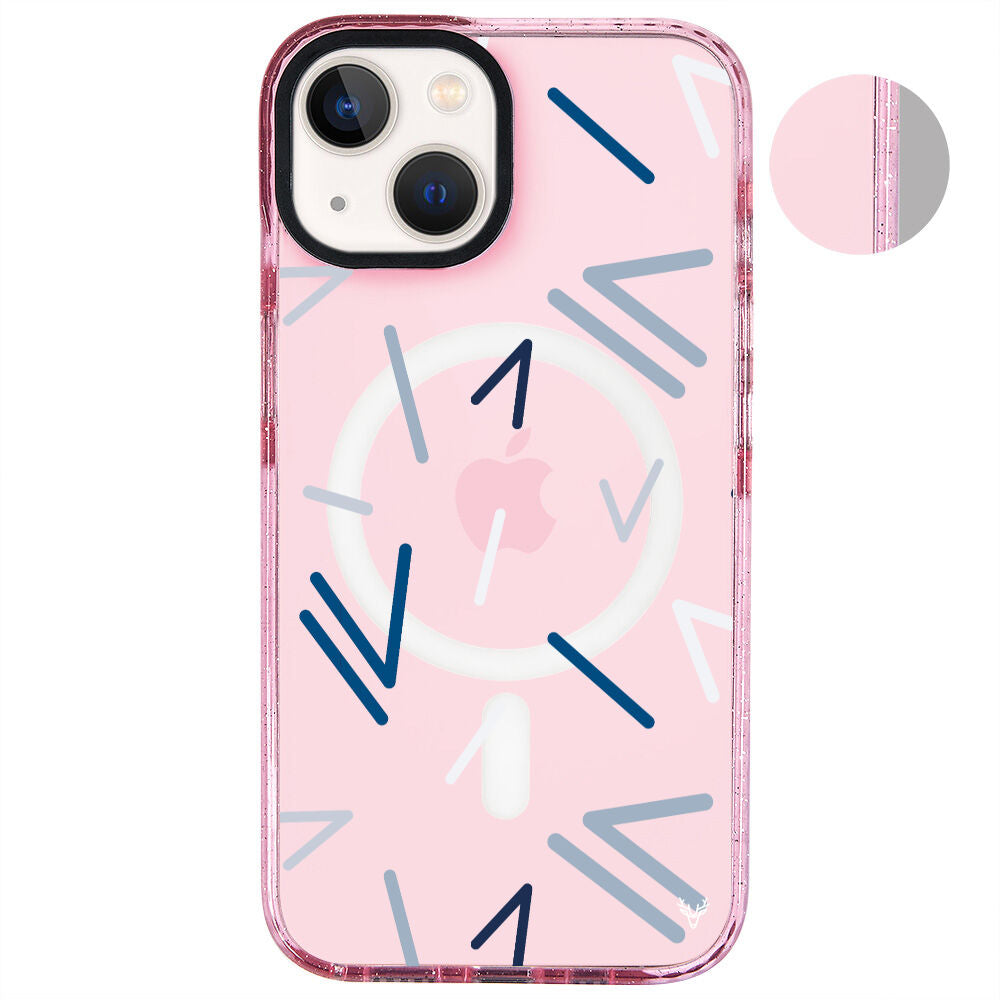 MagsafeliArtycaseSimliPembe