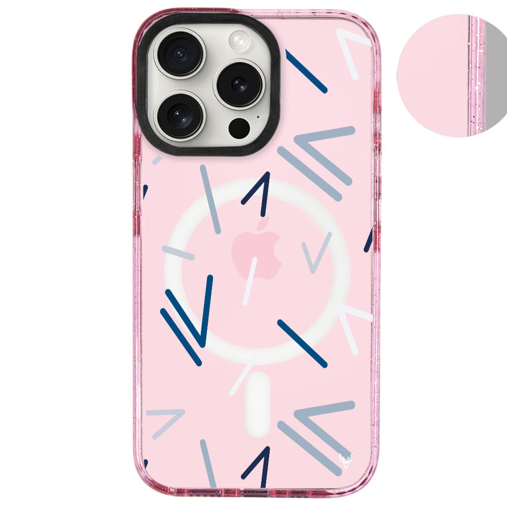 MagsafeliArtycaseSimliPembe
