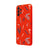 Samsung A23 Numerals Telefon Kılıfı - Renkli Silikon - Kırmızı