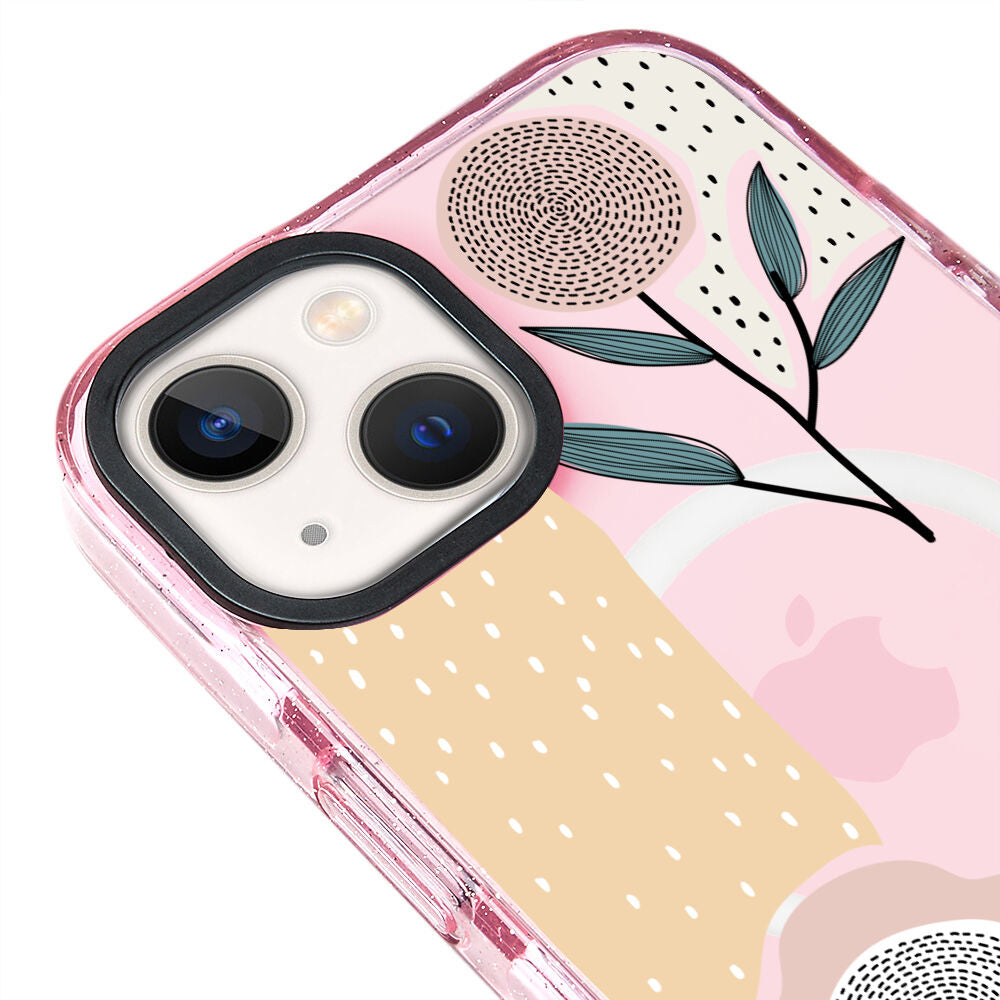 MagsafeliArtycaseSimliPembe