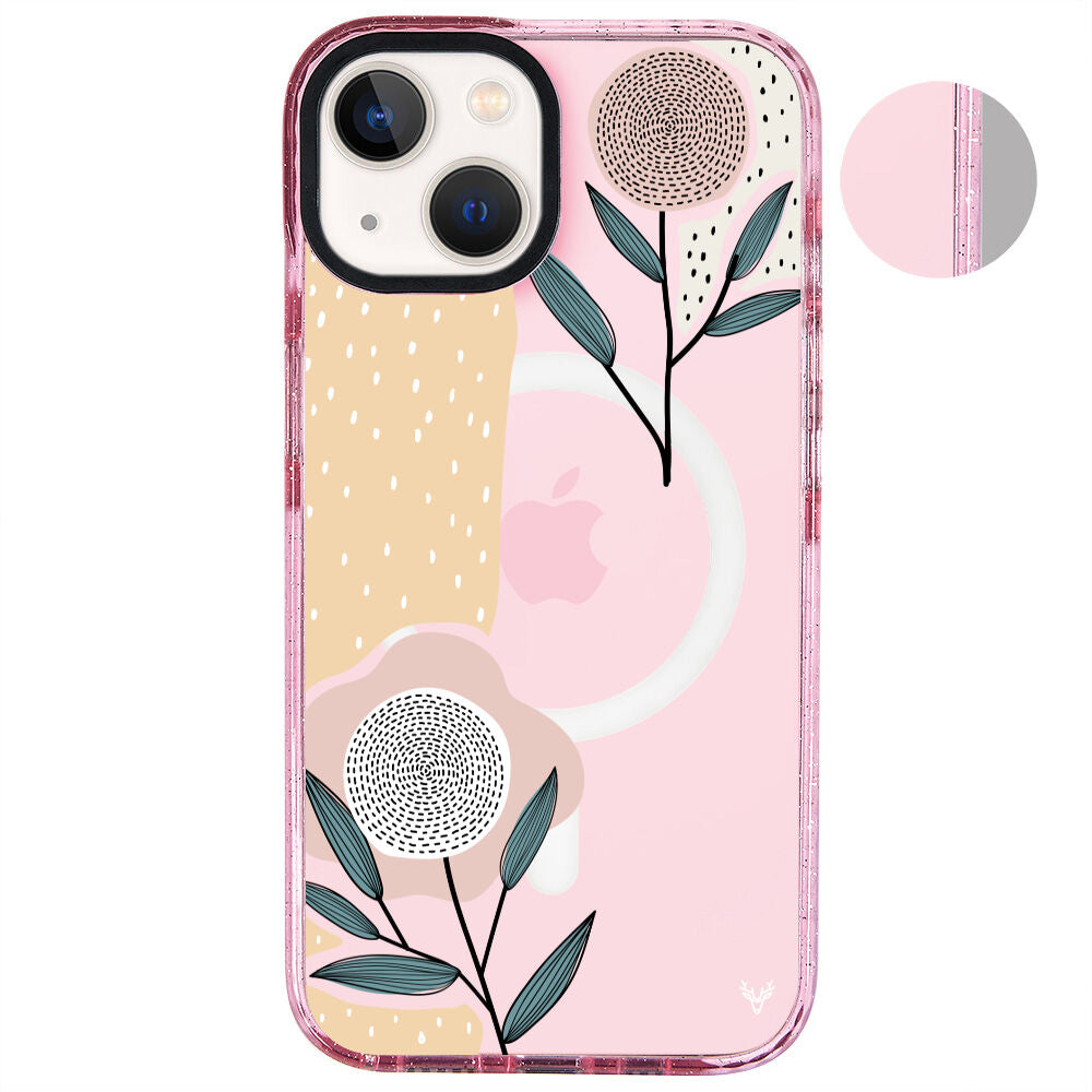 MagsafeliArtycaseSimliPembe