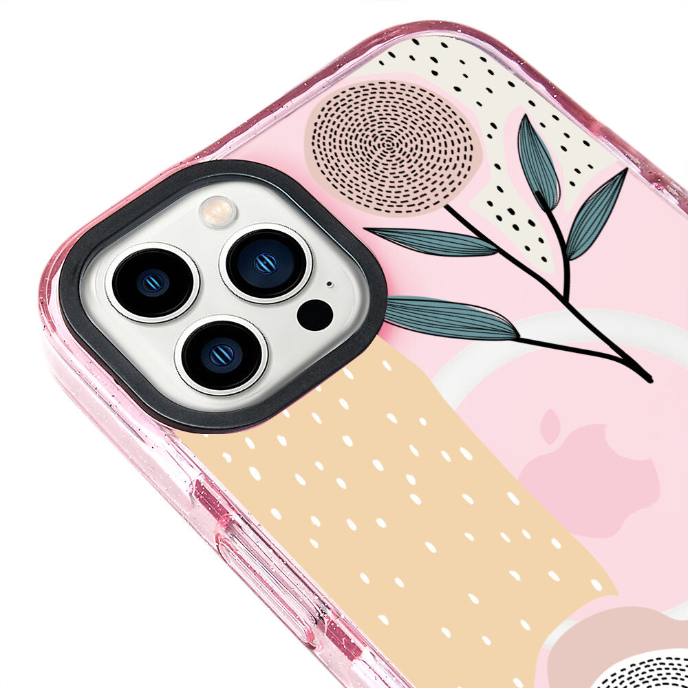 MagsafeliArtycaseSimliPembe