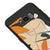 Samsung S8 Paint Silhouette Telefon Kılıfı - Renkli Silikon - Siyah