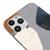 iPhone 11 Pro Painting Telefon Kılıfı - Renkli Silikon - Gri