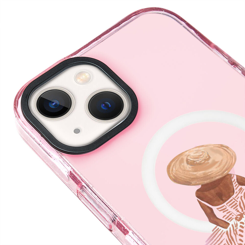 MagsafeliArtycaseSimliPembe