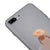 iPhone 8 Plus Woman in Dress Telefon Kılıfı - Renkli Silikon - Gri