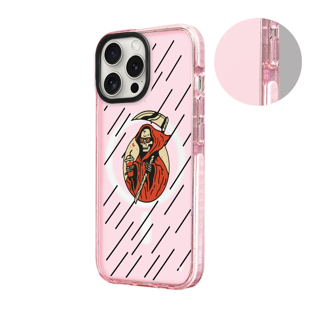 MagsafeliArtycaseSimliPembe
