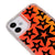 iPhone 12 Mini Stars Telefon Kılıfı - Neon - Turuncu