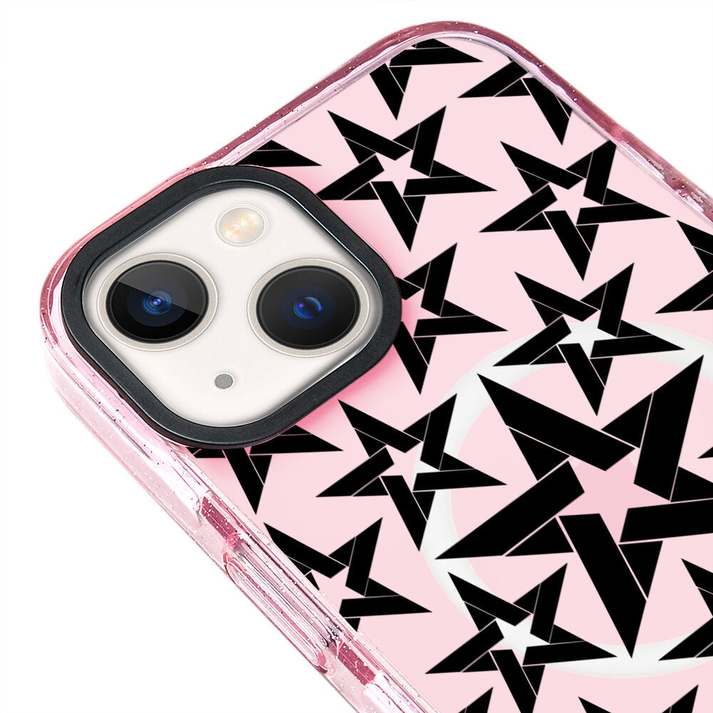 MagsafeliArtycaseSimliPembe