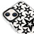 iPhone 13 Stars Telefon Kılıfı - Artycase - Beyaz