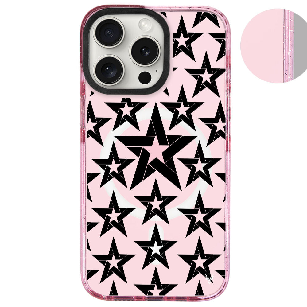 MagsafeliArtycaseSimliPembe