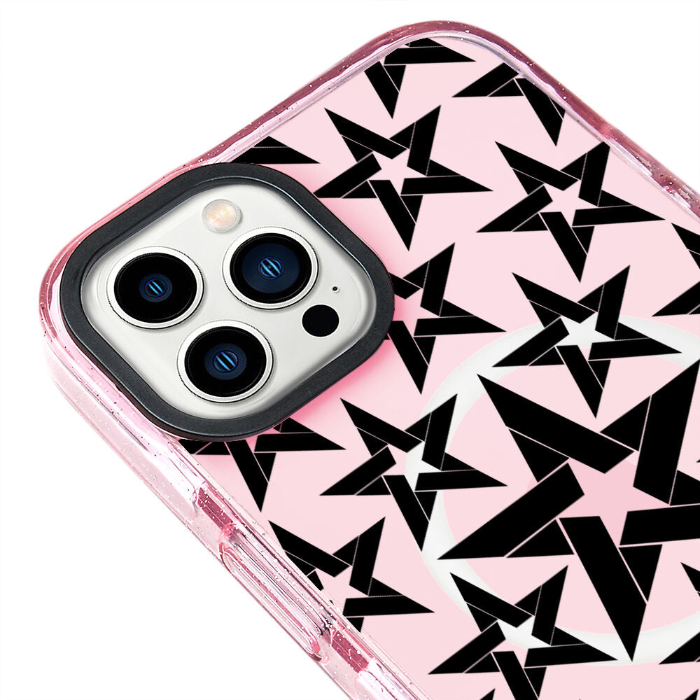 MagsafeliArtycaseSimliPembe