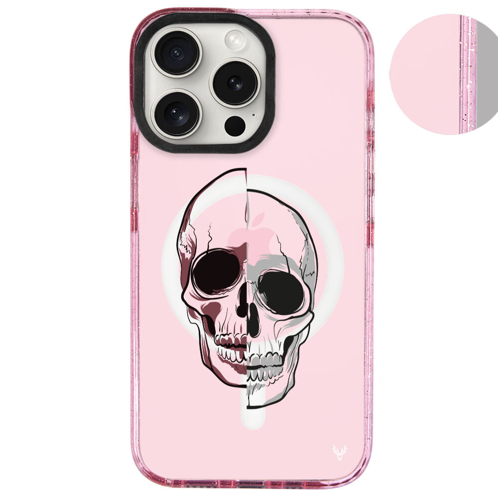 MagsafeliArtycaseSimliPembe