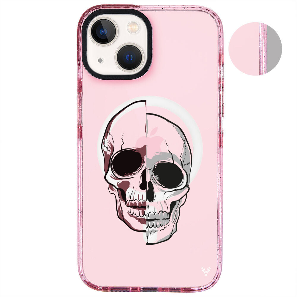 MagsafeliArtycaseSimliPembe