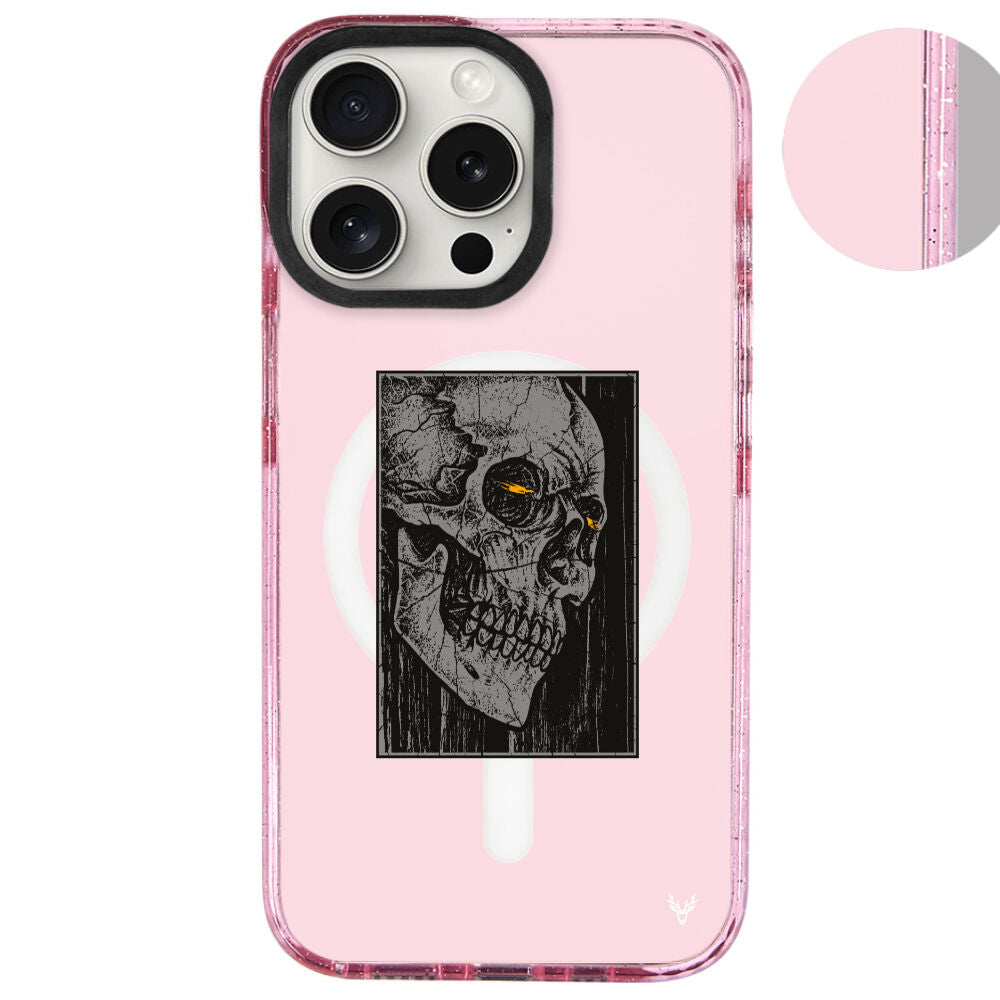 MagsafeliArtycaseSimliPembe