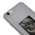iPhone 6S Plus Skull Telefon Kılıfı - Renkli Silikon - Gri