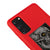 Samsung S20 Skull Telefon Kılıfı - Renkli Silikon - Kırmızı